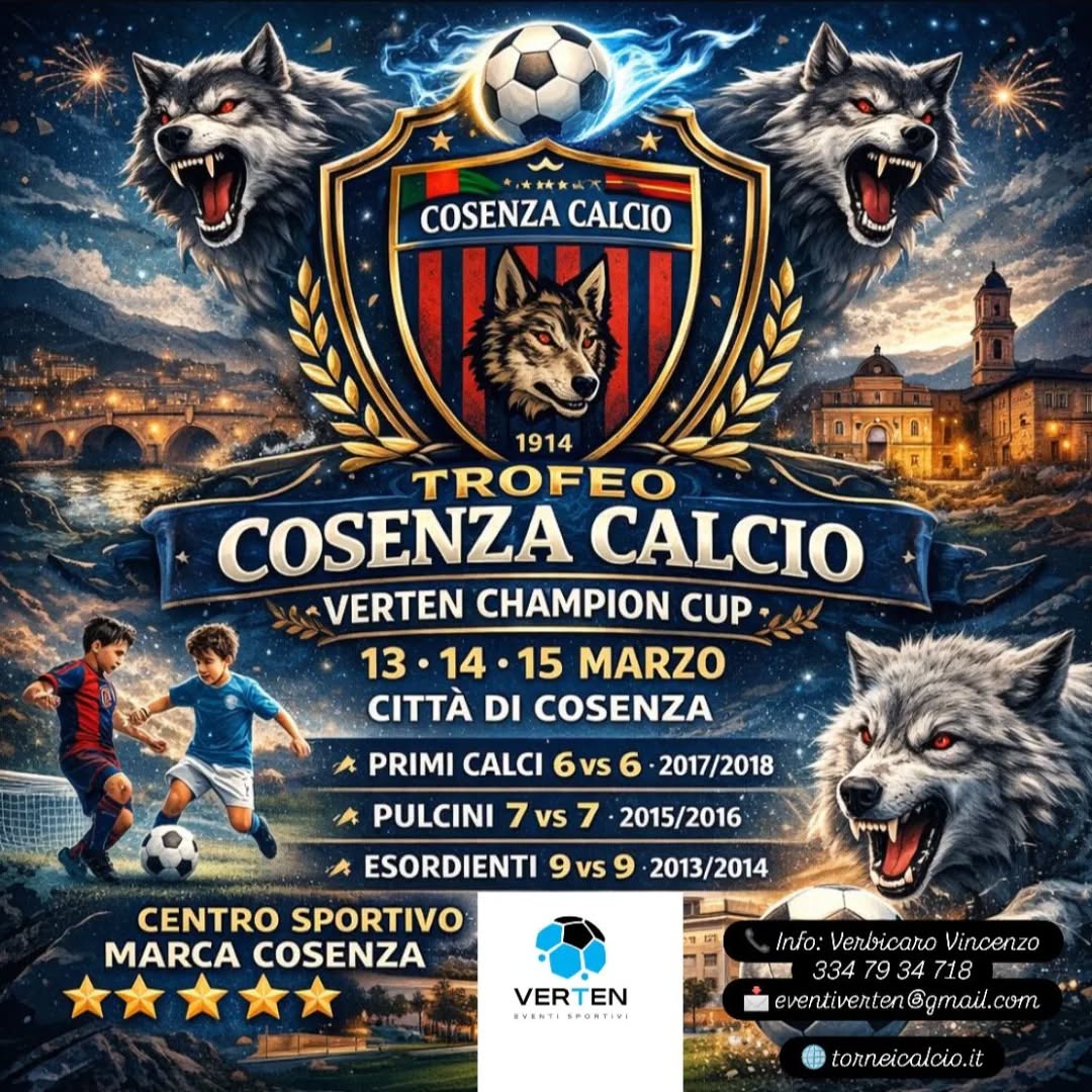 Trofeo Cosenza Calcio — Verten Champion Cup